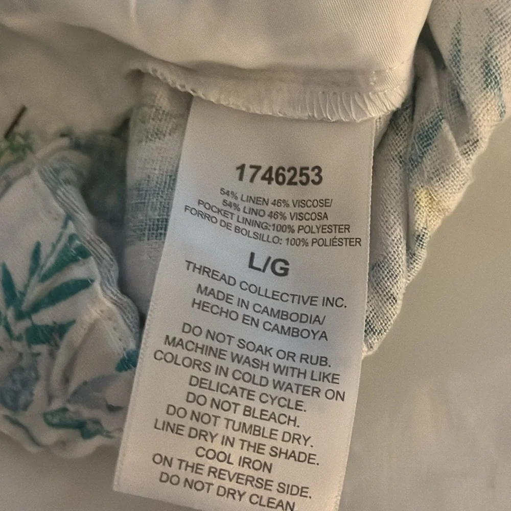 NWT linen blend skort - Picture 10 of 12